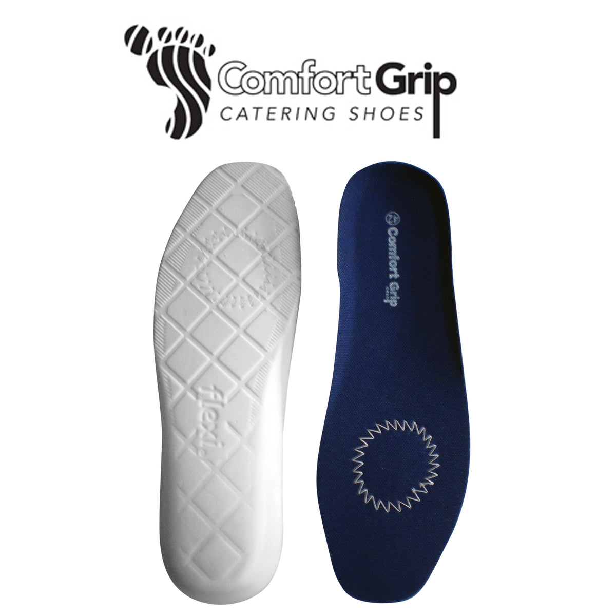 Comfort Grip Replacement Insole for Safety Shoe - 3(UK) 36(EU)