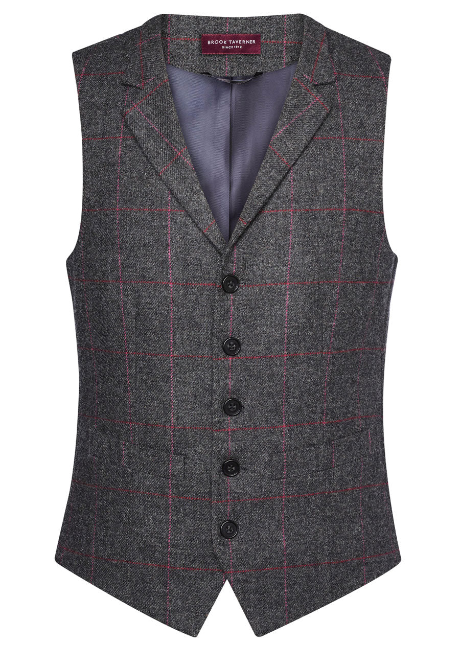 Brook Taverner - Memphis Tweed Waistcoat - 1463