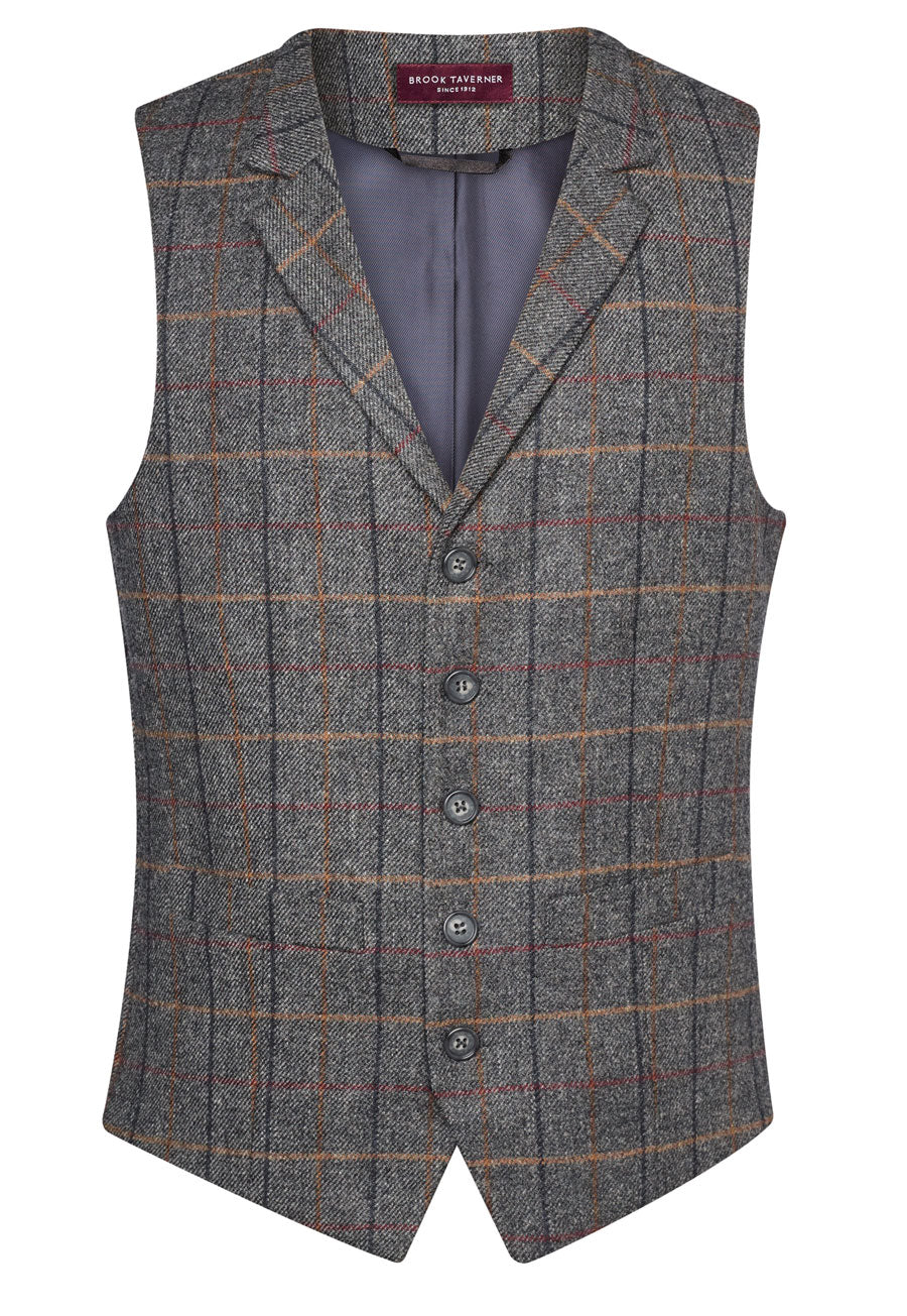 Brook Taverner - Memphis Tweed Waistcoat - 1463