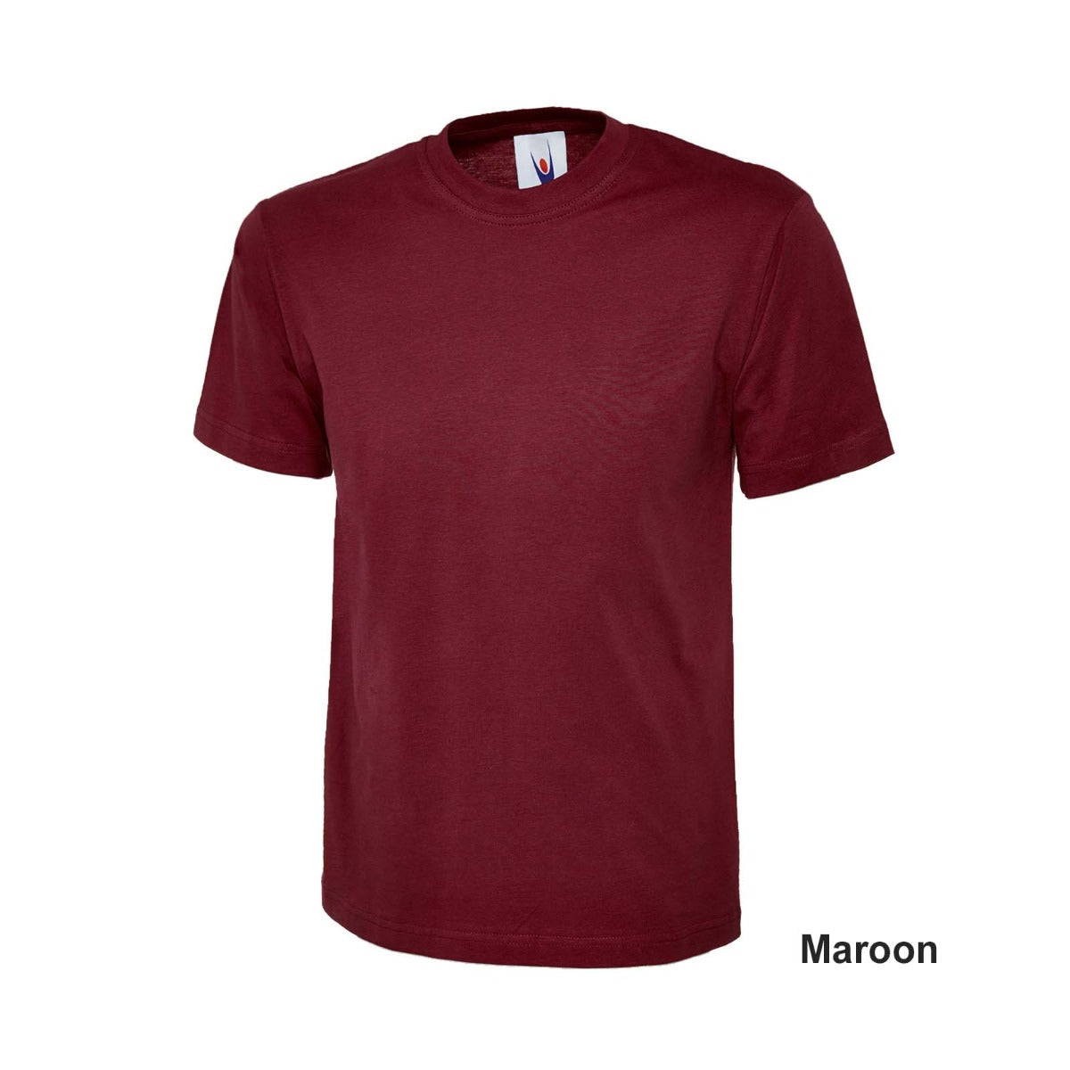 Uneek Classic Cotton T-Shirt - Maroon / M