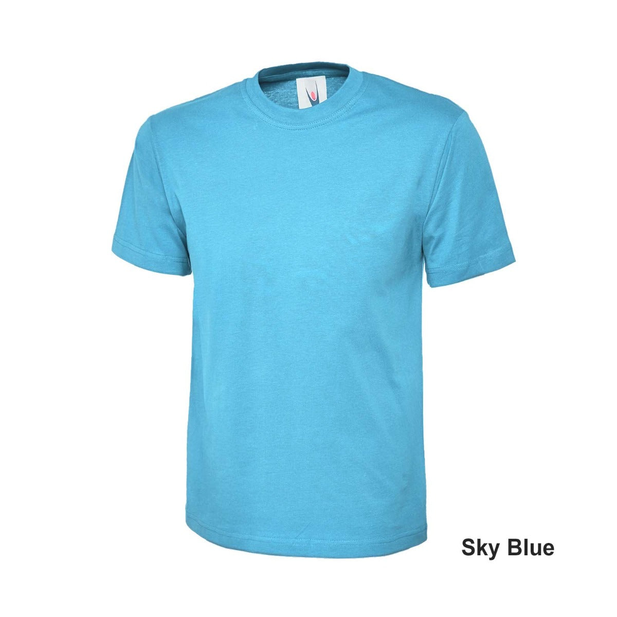 Uneek Classic Cotton T-Shirt - Sky Blue / 2XL